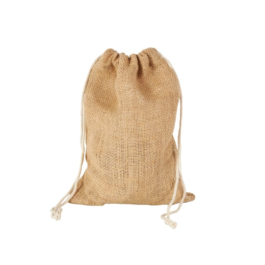 Gold Tibetan Inspired Metal Decorative Bells with Jute Rope & Canvas Tote Set